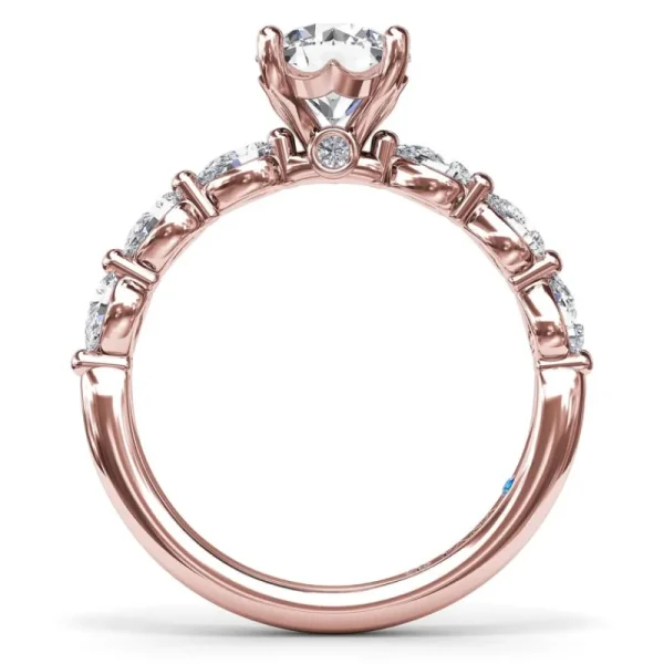 New Fana Whimsical Diamond Engagement Ring