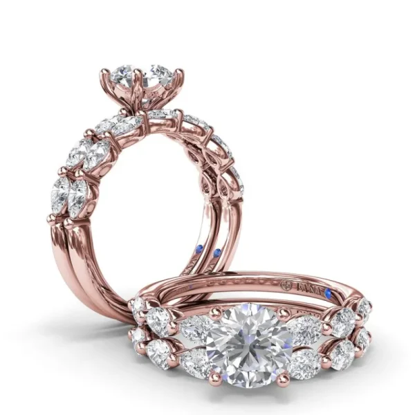 New Fana Whimsical Diamond Engagement Ring