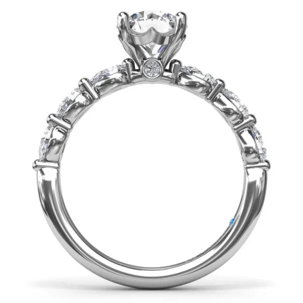 New Fana Whimsical Diamond Engagement Ring