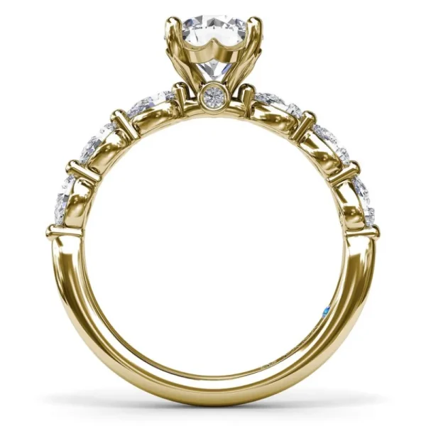 New Fana Whimsical Diamond Engagement Ring