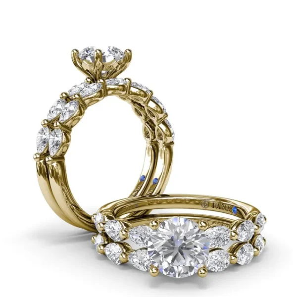 New Fana Whimsical Diamond Engagement Ring