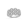 Sale Fana You And Me Diamond Interweaving Ring
